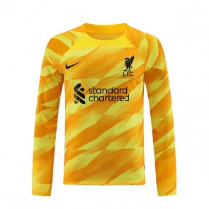 Maillot de foot Liverpool Gardien de but Domicile 2023-24 Manche Longue